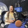 الصحفية المغربية زهرة وحساين المتخصصة والباحثة في الثقافة الأمازيغية وفي قضايا المناخ