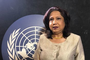Pramila Patten, Special Representative of the Secretary-General on Sexual Violence in Conflict (file).