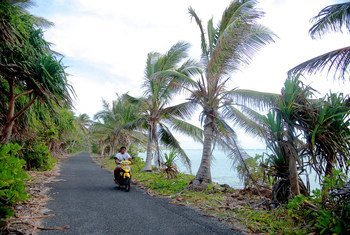 Tuvalu is particularly susceptible climate change.