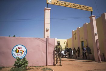 A G5 headquarters in Mopti in central Mali. (file 2017)