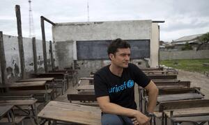 O embaixador do Unicef Orlando Bloom está entre as personalidades que assinaram o apelo
