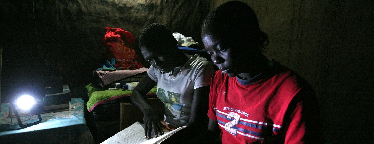 A green energy project is bringing electricity to the Kakuma Refugee Camp in Kenya.