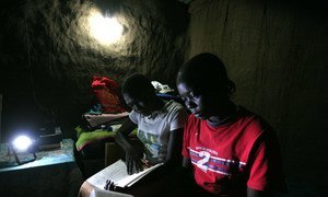 A green energy project is bringing electricity to the Kakuma Refugee Camp in Kenya.