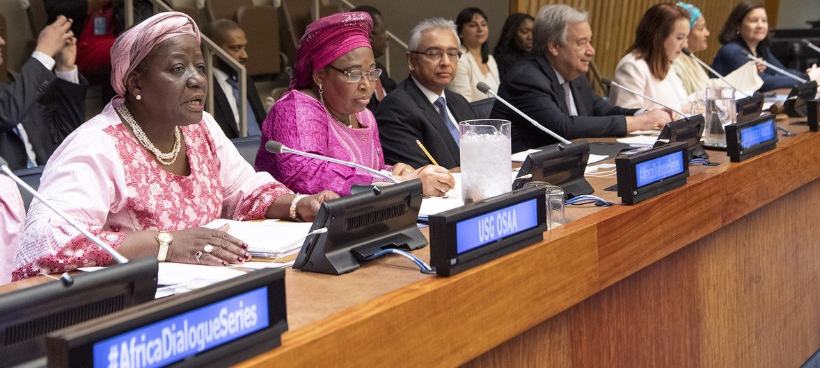 2019年非洲对话系列活动于2019年5月21日在纽约联合国总部开幕。