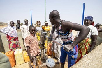 大约5万3000名因冲突而流离失所的尼日利亚人生活在喀麦隆东北部的米纳瓦奥难民营。(2019年2月)
