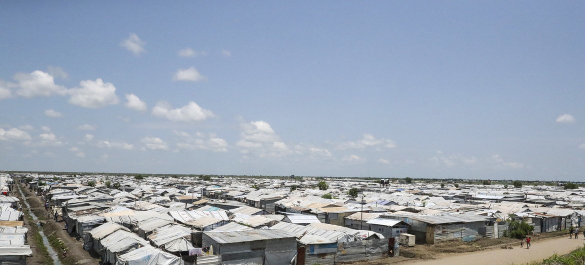 Sudão do Sul vive a maior crise de deslocamento da África. 
