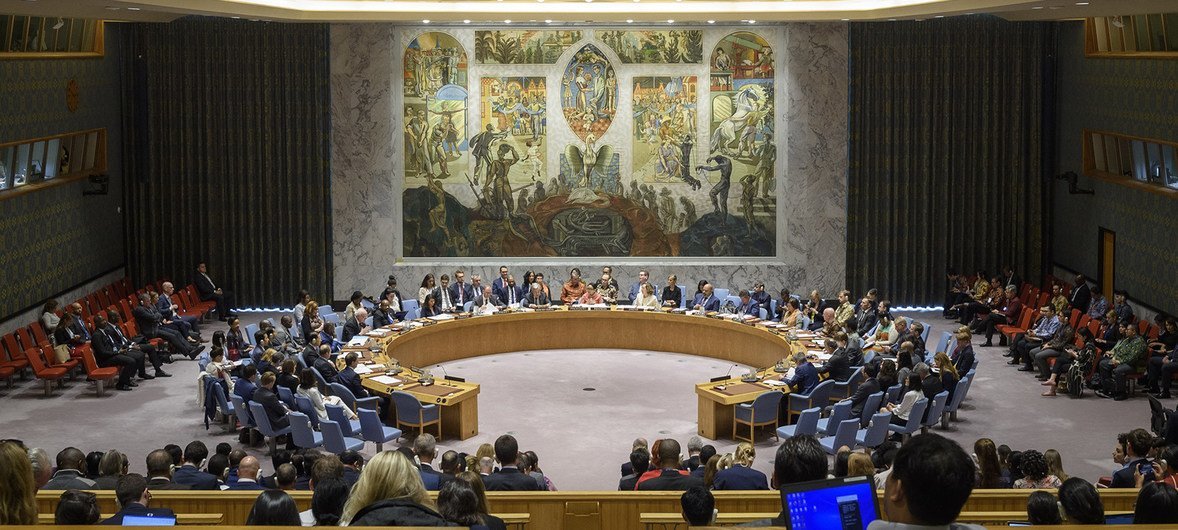 El Consejo de Seguridad debate sobre la protección de civiles en conflictos armados.