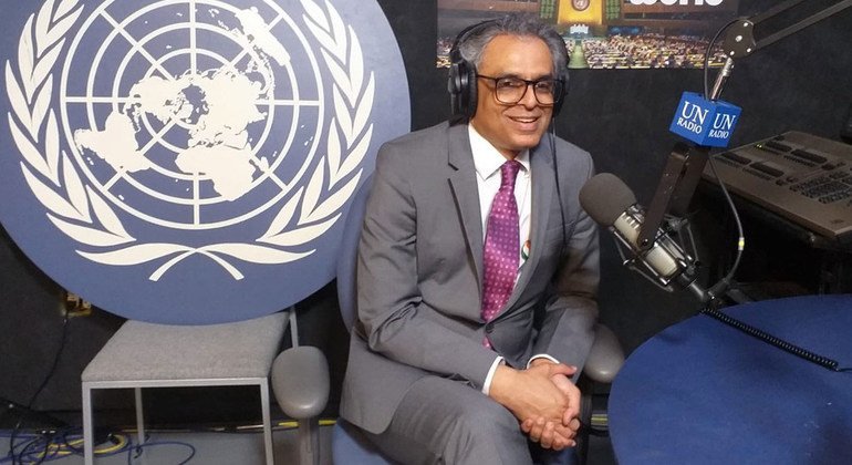 संयुक्त राष्ट्र में भारत के स्थायी प्रतिनिधि सैयद अकबरूद्दीन.