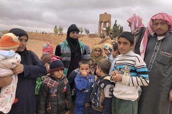 सीरिया का रुकबन इलाक़ा 2014 में शरणार्थी शिविर बना था, संयुक्त राष्ट्र के मानवीय सहायता मामलों के संयोजक कार्यालय वहाँ सहायता कार्य कर रहा है. ये इलाक़ा जॉर्डन की सीमा के नज़दीक है.