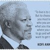 联合国邮政管理局今天发行了纪念已故的前任联合国秘书长科菲·安南的邮票，面值1.3美元。