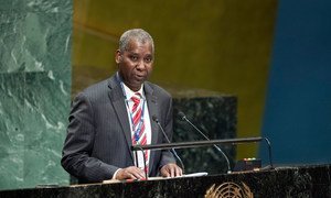 Ambassador Tijjani Mohammad Bande, newly-elected President of the 74th session of the United Nations General Assembly. (December 2018)