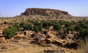 A traditional Dogon village in central Mali. (file 2013)