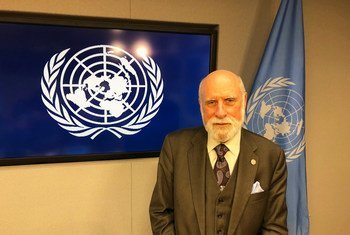 Vint Cerf, Vice President and Chief Internet Evangelist at Google, and member of the UN High Level Panel on Digital Cooperation. (10 June 2019)