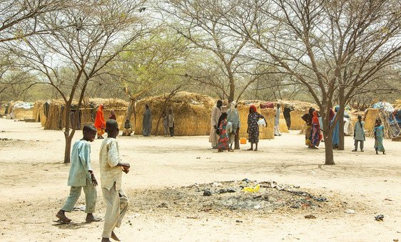 El-Miskin Camp in in Maiduguri, the capital of Borno State is home to around 5000 IDPs.