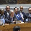 Guterres explicou que a ONU e a Liga Árabe trabalham juntas para expandir as oportunidades económicas, promover o respeito por todos os direitos humanos e construir a inclusão política. 