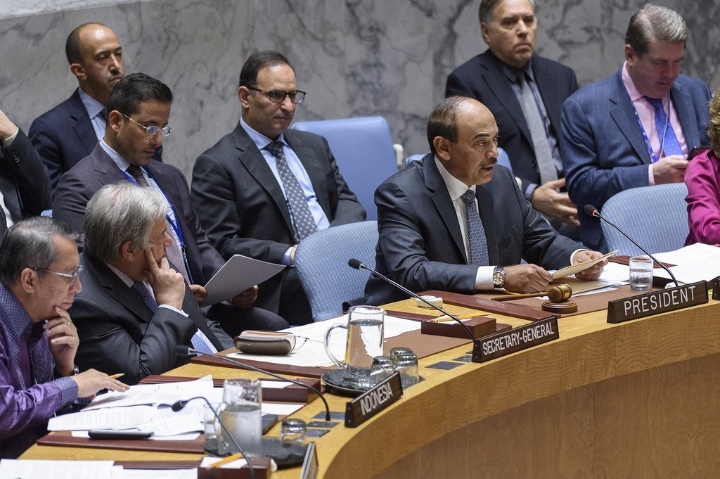 安理会就与阿拉伯国家联盟合作的问题举行会议。