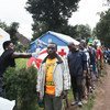 Fronteira entre RD Congo e Uganda, com medidas de controlo do surto