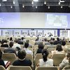 Público presente na sessão de abertura do 'Simpósio sobre o Futuro da Alimentação' na sede da FAO em Roma, Itália.
