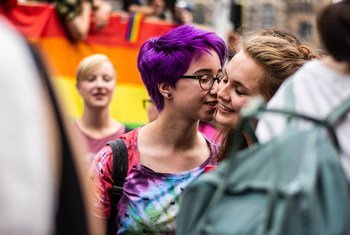 Une manifestation LGBTI à Berlin, la capitale de l'Allemagne