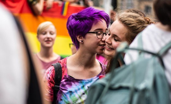 Snap shot taken during LGBTI event in Berlin