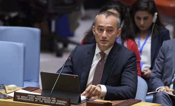 Nickolay Mladenov, Special Coordinator for the Middle East Peace Process, updates the Security Council.