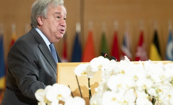 António Guterres discursou no último dia da conferência anual que reuniu governos, empregadores e trabalhadores marcando o centenário da agência da ONU.