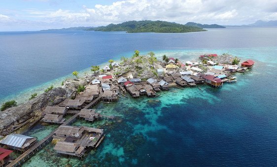 Togean Togo Una-Una Biosphere Reserve in Indonesia.