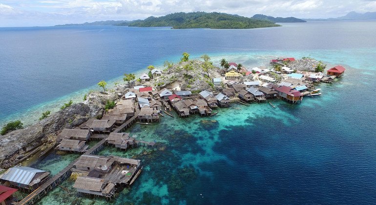 Togean Togo Una-Una Biosphere Reserve in Indonesia.