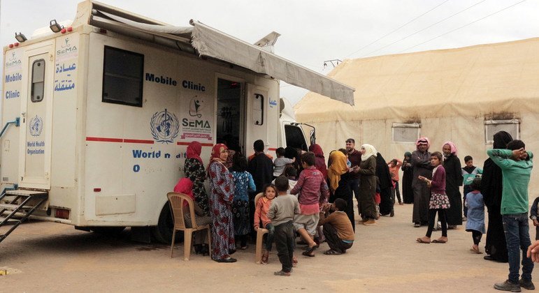 Kliniki za shirika la afya duniani zikizoa msaada wa matibabu huko Idlib