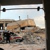 L'hôpital chirurgical Kafr Nubl, au sud d'Idlib, est hors d'usage après des attaques subites au début du mois de mai 2019 (archive)