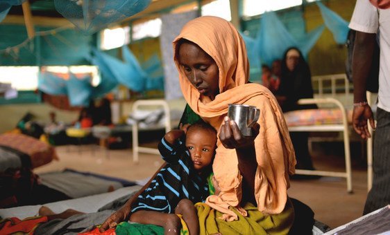 dados indicam que a África é a região com a maior prevalência de desnutrição, com um nível que chega a quase 20%. 