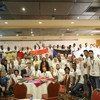 شباب مشاركون في ملتقى الشباب الأفريقي الأول لريادة الأعمال 