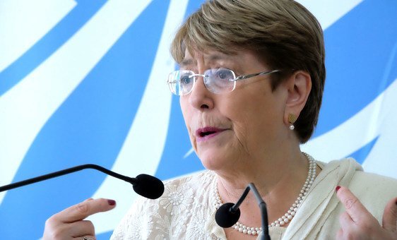 Michele Bachelet, United Nations High Commissioner for Human Rights. (5 July 2019)