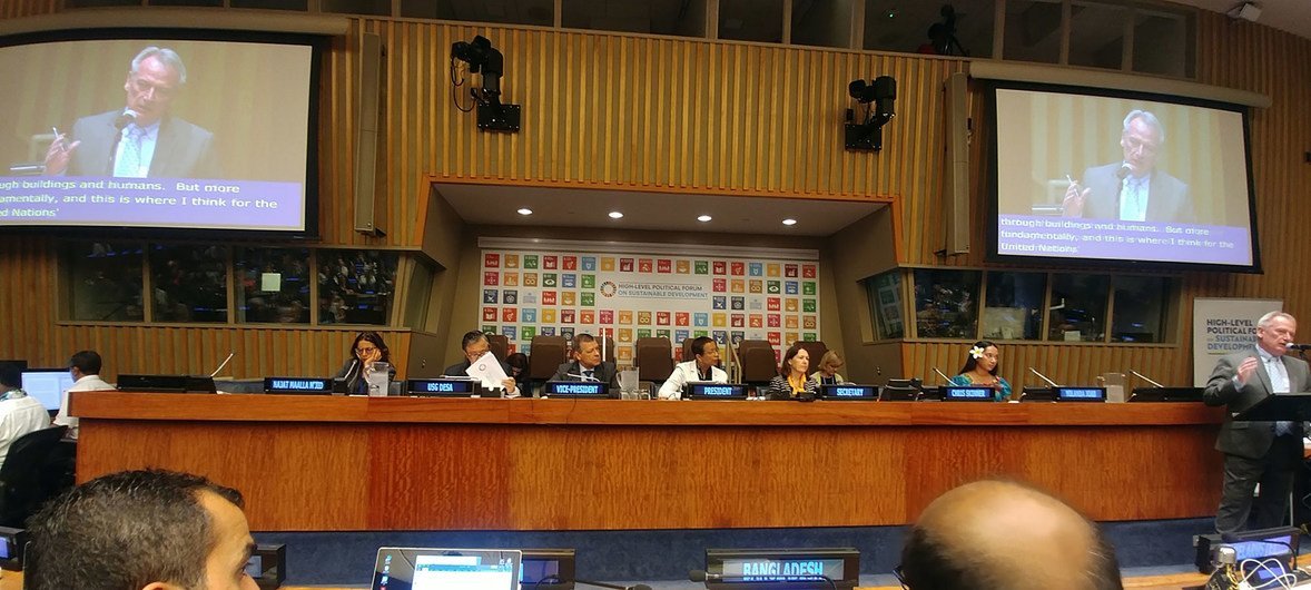 Fórum Político de Alto Nível reune centenas de representantes do mundo na sede da ONU em Nova Iorque. 