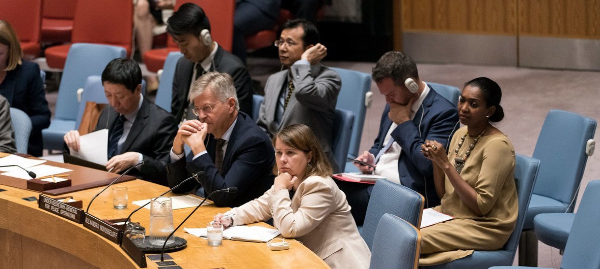 Under-Secretary-General for Peace Operations, Jean-Pierre Lacroix, at the Security Council Debate on Strengthening Triangular Cooperation. (10 July 2019)