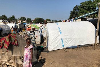 Vaccinations to contain a severe measles outbreak are taking place in the Bunia Camp in the Democratic Republic of the Congo. (July 2019)