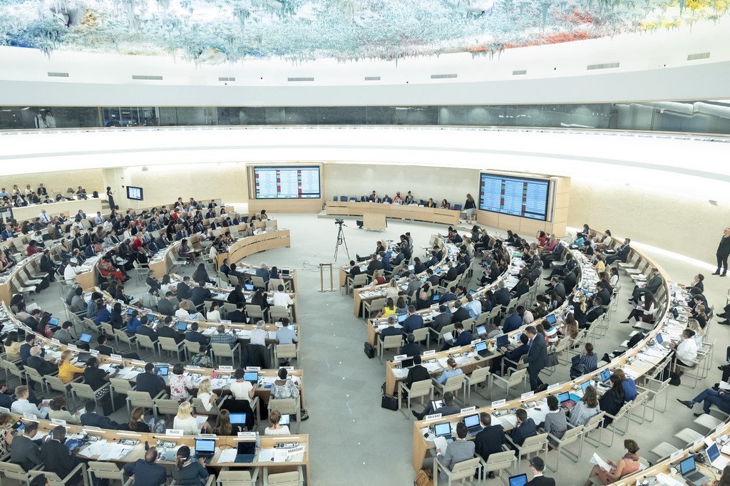 La salle du Conseil des droits de l'homme des Nations Unies (photo d'archives).