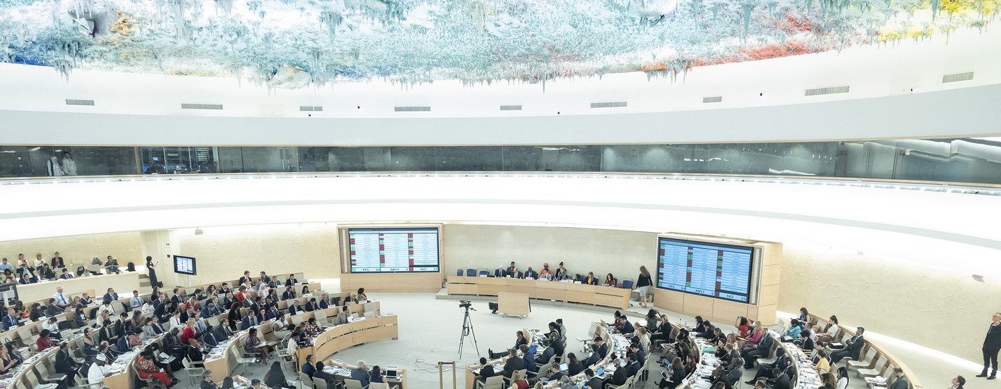 Conselho de Direitos Humanos, em Genebra 
