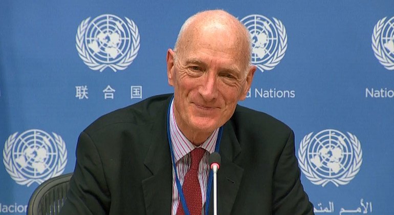 Edwin Cameron, Judge on the Constitutional Court of South Africa, spoke on the sidelines of the High-Level Political Forum on Sustainable Development (HLPF) in New York about stigma, discrimination and decriminalization.(July 2019)