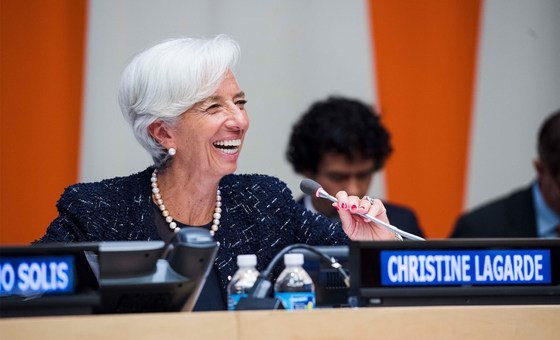 Ex-diretora-geral do Fundo Monetário Internacional, Christine Lagarde. 