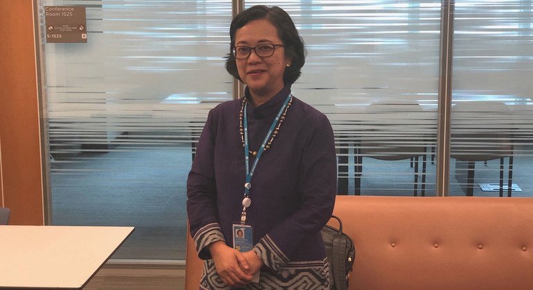 Armida Salsiah Alisjahbana, Executive Secretary of the UN Regional Commission for Asia and the Pacific (ESCAP). (17 July 2019)