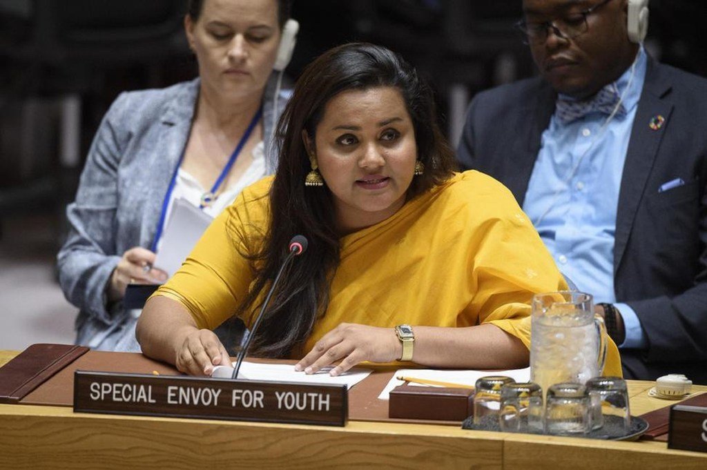 Jayathma Wickramanayake, L'Envoyée de l'ONU pour la jeunesse, devant le Conseil de sécurité (17 juillet 2019)