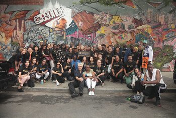 UN staff volunteer at Brownsville Community Culinary Center in Brooklyn to commemorate Nelson Mandela International Day New York. (18 July 2019)