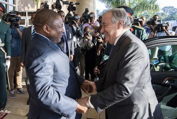  Em julho de 2019, o secretário-geral António Guterres encontrou-se com o presidente de Moçambique, Filipe Nyusi, em Maputo, Moçambique