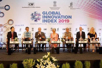 L’Indice mondial de l’innovation 2019 a été rendu public mercredi à New Delhi, en Inde, par l’Organisation Mondiale de la Propriété Intellectuelle (OMPI).