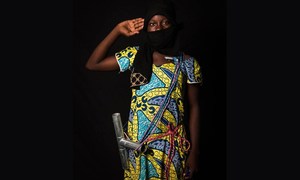 Martha, de 14 anos, refugiada nigeriana no Chade, quer se tornar policial. “Serei uma policial para pegar criminosos como o Boko Haram. Vou usar uma arma se for preciso. ”