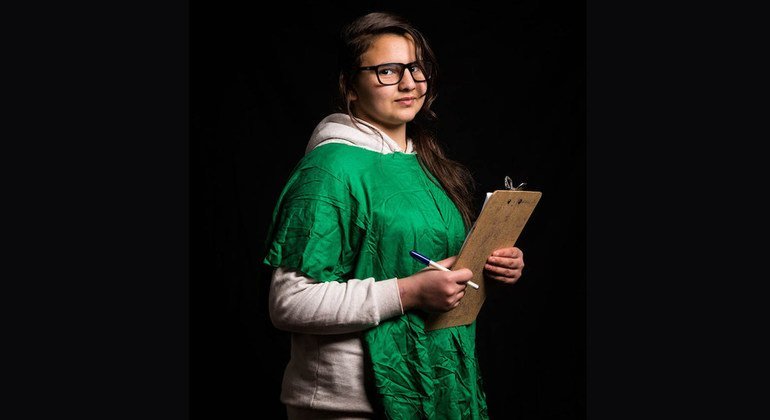 14-летняя Халаз, сирийская беженка в Ираке, хочет стать адвокатом по правам человека